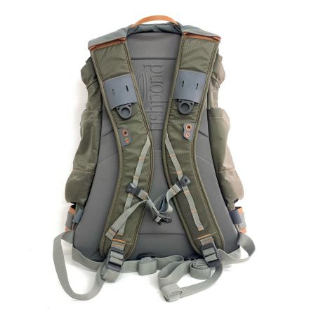  fishpond フィッシュポンド Ridgeline リッジライン バックバック グリーン×オレンジ 程度BC