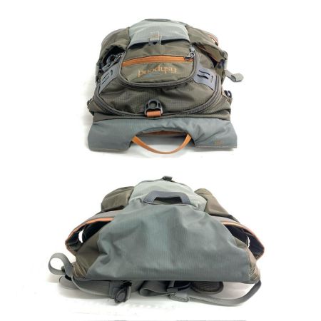  fishpond フィッシュポンド Ridgeline リッジライン バックバック グリーン×オレンジ 程度BC