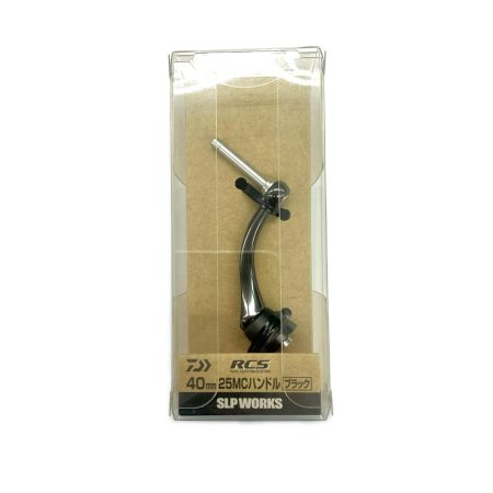  SLP WORKS DAIWA 25RCS 40mm マシンカットブラックハンドル 程度A