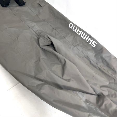 SHIMANO シマノ ハイパーウェーダー チェストハイ カットフェルトソール SIZE S 水漏れ未チェック FF-052T スモールグレー