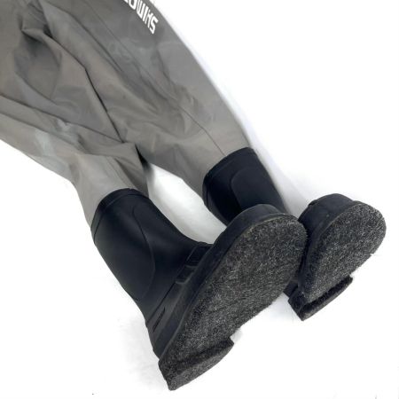  SHIMANO シマノ ハイパーウェーダー チェストハイ カットフェルトソール SIZE S 水漏れ未チェック FF-052T スモールグレー