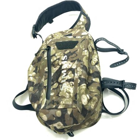  SIMMS シムス フィッシングバッグ ドライクリーク Z スリングバッグ ライペリアン・カモ 15L 程度B
