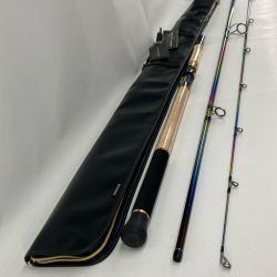 SHIMANO シマノ ロッド シーバスロッド 24ワールドシャウラリミテッド  338136 タマムシ色 ケース付 Aランク