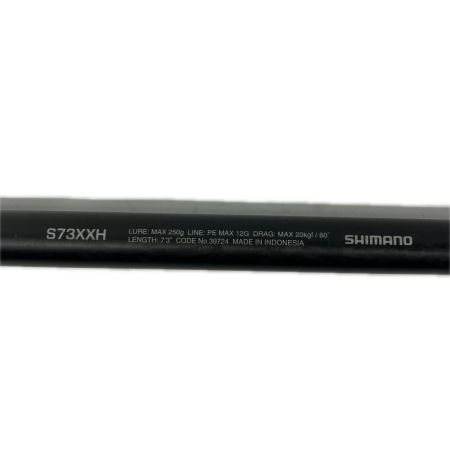 SHIMANO シマノ ロッド ルアーロッド SHIMANO 39724 20オシアプラッガーBG ブルーフィンツナ S73XXH ガイドクラック 39724