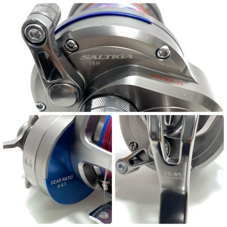  DAIWA ダイワ リール ベイトリール 15ソルティガ15H 右巻き 程度B 本体のみ
