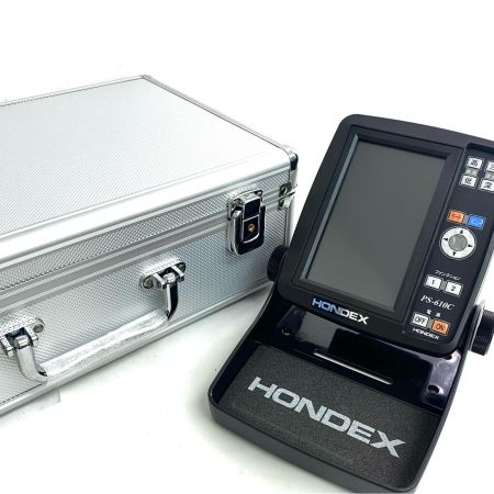  HONDEX ホンデックス 魚群探知機 振動子・ケース付き 程度A PS-610C