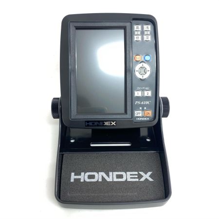  HONDEX ホンデックス 魚群探知機 振動子・ケース付き 程度A PS-610C