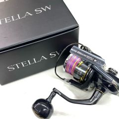  SHIMANO シマノ スピニングリール 25ステラSW 8000HG 程度AB ケース・外箱付 におい有 047557 Aランク
