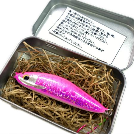  Tanaka Craft タナカクラフト ジグミノー ブレップ Wピンク ケース付  程度B