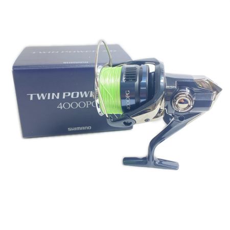  SHIMANO シマノ リール スピニングリール 25ツインパワーXD 4000PG-B ヨゴレ有 程度B 箱有 047908