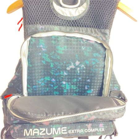  mazume マズメ フローティングベスト SIZE Free MZX タイドマニア 程度C ブラック×レッド