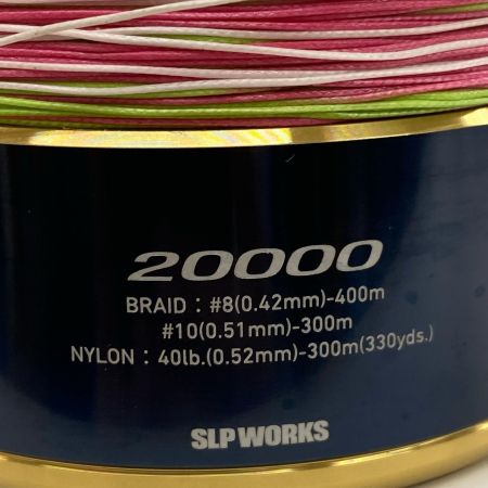  DAIWA ダイワ リール スピニングリール用スプール ソルティガ 20000 スプールエッジヘコミ有 ジャンク品(D)