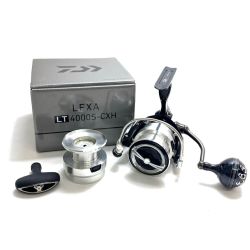 §§ DAIWA ダイワ スピニングリール 19レグザ LT4000S-CXH カスタムハンドルノブ、替えスプール付 程度C 067220 Cランク