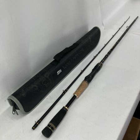 Abu Garcia アブガルシア ルアーロッド Abu Garcia 01C19BK ワールドモンスター WMCC-654M ケース付 01C19BK