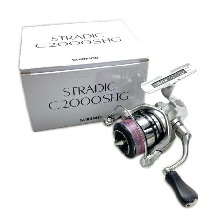  SHIMANO シマノ スピニングリール 19ストラディック C2000SHG 程度B 04014
