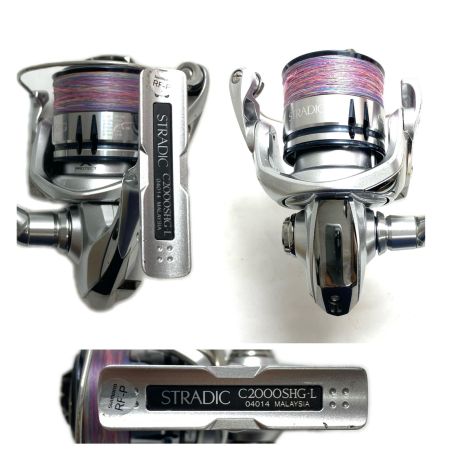  SHIMANO シマノ スピニングリール 19ストラディック C2000SHG 程度B 04014