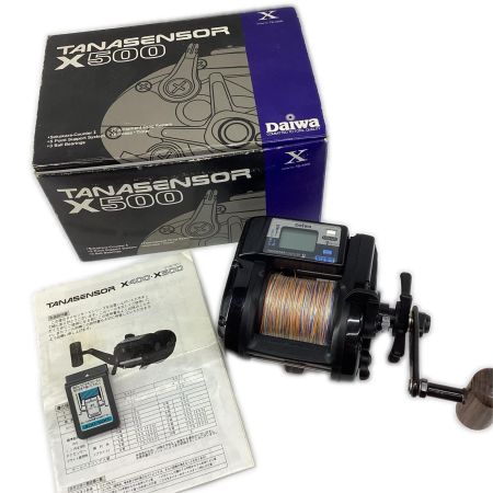 DAIWA ダイワ 釣り用品 リール 両軸リール DAIWA タナセンサーX500 箱有
