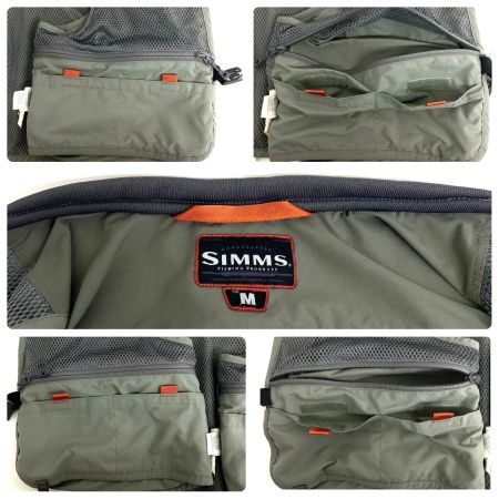  SIMMS シムス フィッシングベスト FSベスト フリーストーンベスト SIZE M 程度C 使用感有
