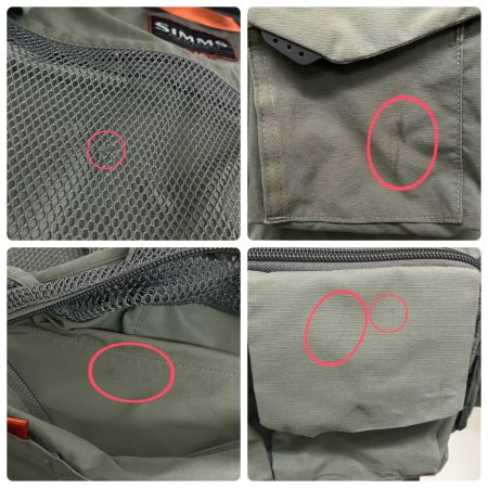  SIMMS シムス フィッシングベスト FSベスト フリーストーンベスト SIZE M 程度C 使用感有