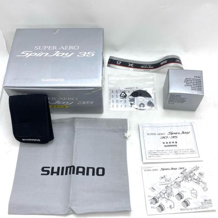  SHIMANO シマノ スピニングリール 14 スーパーエアロ スピンジョイ35 標準仕様 箱・スプール付