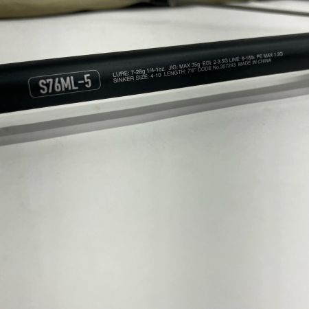 SHIMANO シマノ ルアーロッド　 24アンフィックス S76ML-5 357243