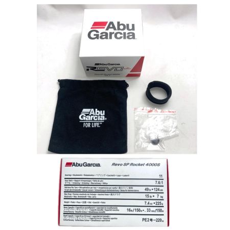  Abu Garcia アブガルシア スピニングリール レボSPロケット4000S 程度B