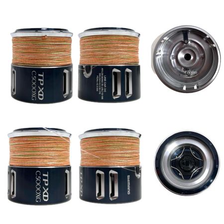 SHIMANO シマノ スピニングリール 21ツインパワーXD C5000XG ゴメクサスハンドルノブ・リールスタンド付 04294