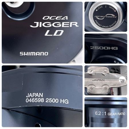  SHIMANO シマノ 両軸リール 24 オシアジガーLD 2500HG 046598