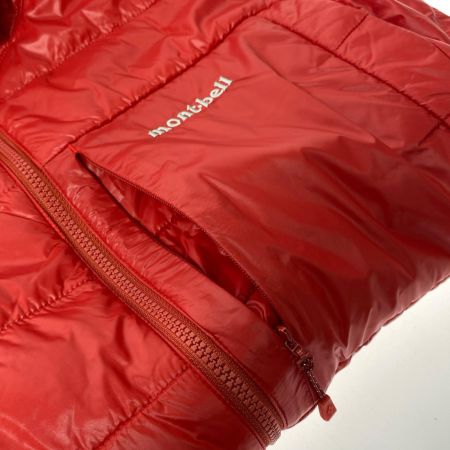  mont･bell モンベル ダウンジャケット SIZE S 程度A 1102504 1102504 レッド