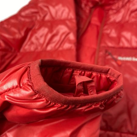  mont･bell モンベル ダウンジャケット SIZE S 程度A 1102504 1102504 レッド