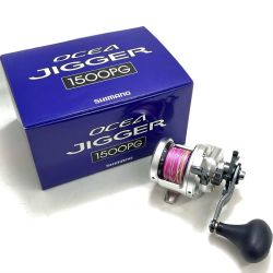 §§ SHIMANO シマノ 両軸リール 11 オシアジガー 1500PG キズ有 程度B 箱付 02746 Bランク