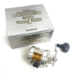 §§ SHIMANO シマノ ベイトリール 10オシアカルカッタコンクエスト 300J-HG 程度B RH66 02603 Bランク