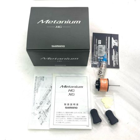  SHIMANO シマノ ベイトリール 20メタニウムHG RH 程度B カスタムハンドル付き 04114