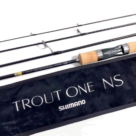 SHIMANO シマノ トラウトロッド 24 トラウトワン NS S48UL-G/4 程度A 261052