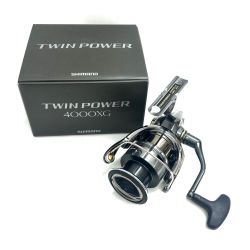 §§ SHIMANO シマノ スピニングリール 24ツインパワー 4000XG 置きキズ有 程度B 外箱付 046871 Bランク