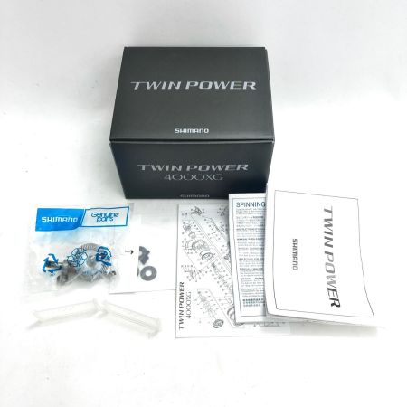  SHIMANO シマノ スピニングリール 24ツインパワー 4000XG 置きキズ有 程度B 外箱付 046871