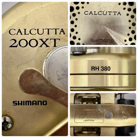 SHIMANO シマノ ベイトリール RH 380 94カルカッタ 200XT 本体のみ RH 380