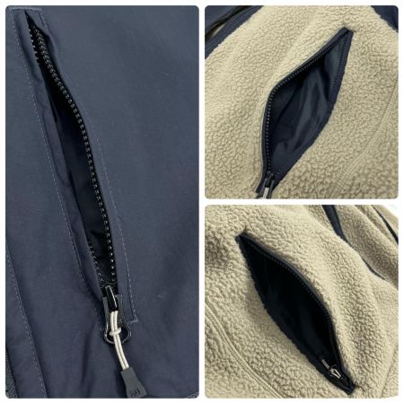  DAIWA ダイワ フィッシングウェア レトロフリースジャケット 防寒 SIZE M DJ-3123 カーキ×ブラック