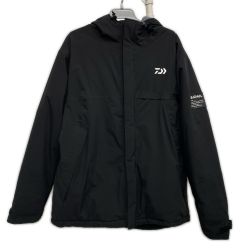 §§ DAIWA ダイワ フィッシングジャケット フィッシングスーツ レインマックス ウィンタースーツ DW-3522 上下セット  2XL 程度B ブラック Bランク