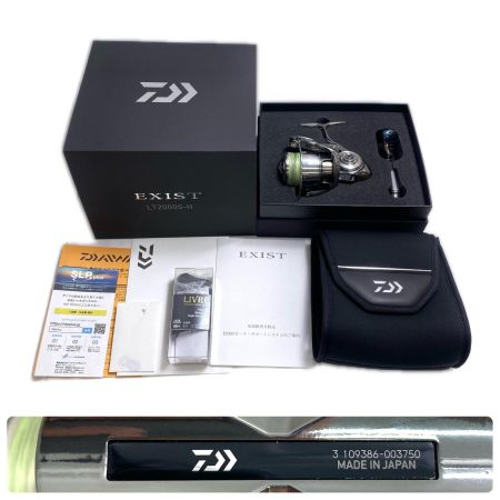  DAIWA ダイワ 22イグジスト LT2000S-H ボディ、スプールエッジキズ 程度BC カスタムハンドルノブ