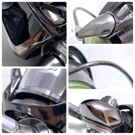  DAIWA ダイワ 22イグジスト LT2000S-H ボディ、スプールエッジキズ 程度BC カスタムハンドルノブ