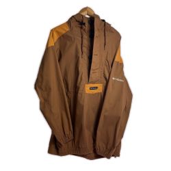 §§ Columbia コロンビア フィッシングジャケット SIZE XL ブラウン×オレンジ クロスベイアベニュージャケット ブラウン×オレンジ Bランク