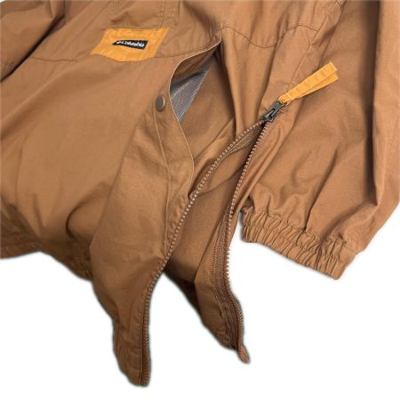  Columbia コロンビア フィッシングジャケット SIZE XL ブラウン×オレンジ クロスベイアベニュージャケット ブラウン×オレンジ
