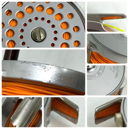  HARDY ハーディー リール フライリール  BOUGLE REEL MK Ⅳ 3 キズ有 程度B ケース付