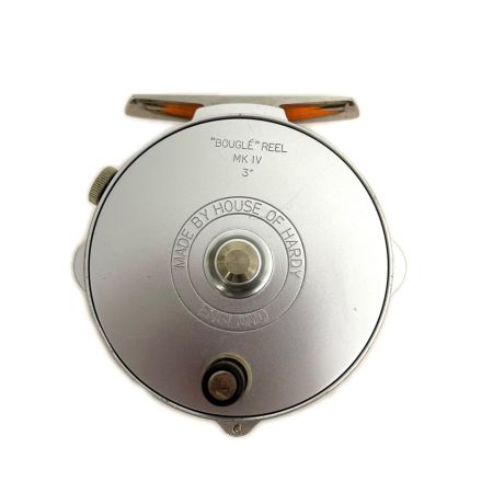  HARDY ハーディー リール フライリール  BOUGLE REEL MK Ⅳ 3 キズ有 程度B ケース付