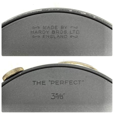  HARDY ハーディー リール フライリール ザ パーフェクト 3 5/8 キズ有 程度B ケース付