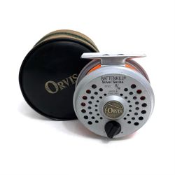 §§ ORVIS フライリール BATTENKILL Silver Series DISC 8/9 バテンキル シルバー ケース付 Cランク