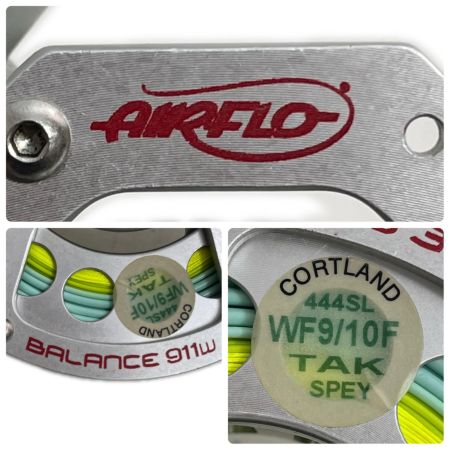  Airflo リール フライリール バランス 911W 替スプール・袋付