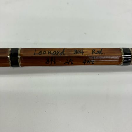 LEONARD レオナール フライロッド バンブーロッド 804　8'0" #4
