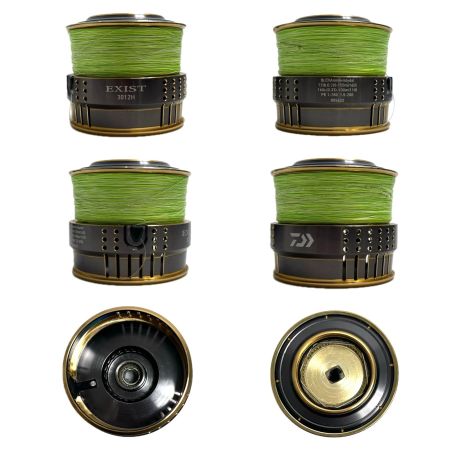 DAIWA ダイワ スピニングリール 15 イグジスト 3012H リールケース付・カスタムハンドルノブ 055622
